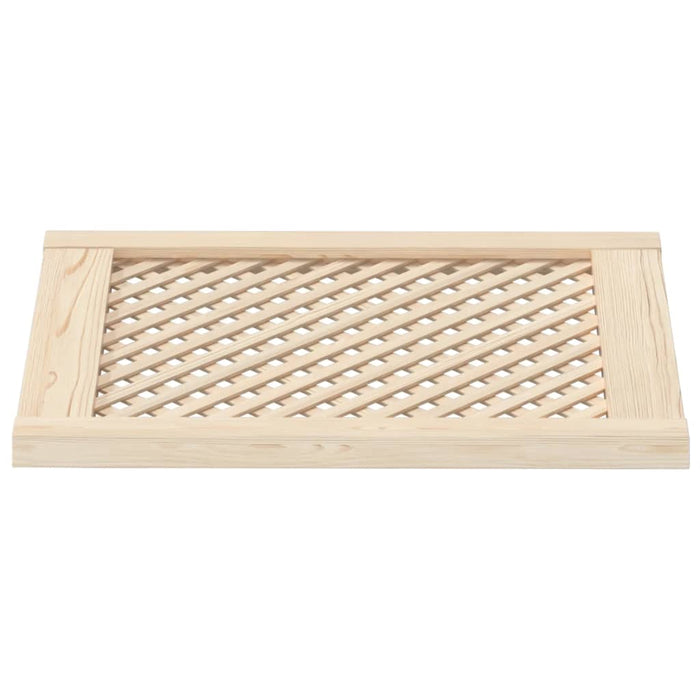 Uși de dulap cu zăbrele 2 buc. 49,5x61,5 cm, lemn masiv de pin - WALTI WALTI