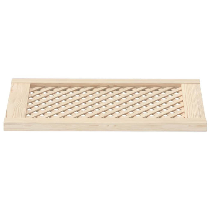 Uși de dulap cu zăbrele 2 buc. 39,5x69 cm, lemn masiv de pin - WALTI WALTI