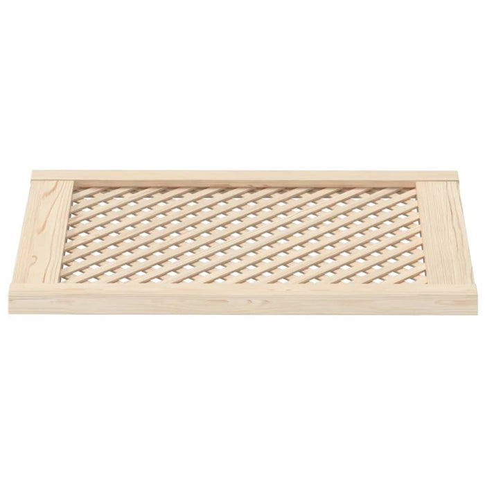 Uși de dulap cu zăbrele 2 buc. 49,5x69 cm, lemn masiv de pin - WALTI WALTI