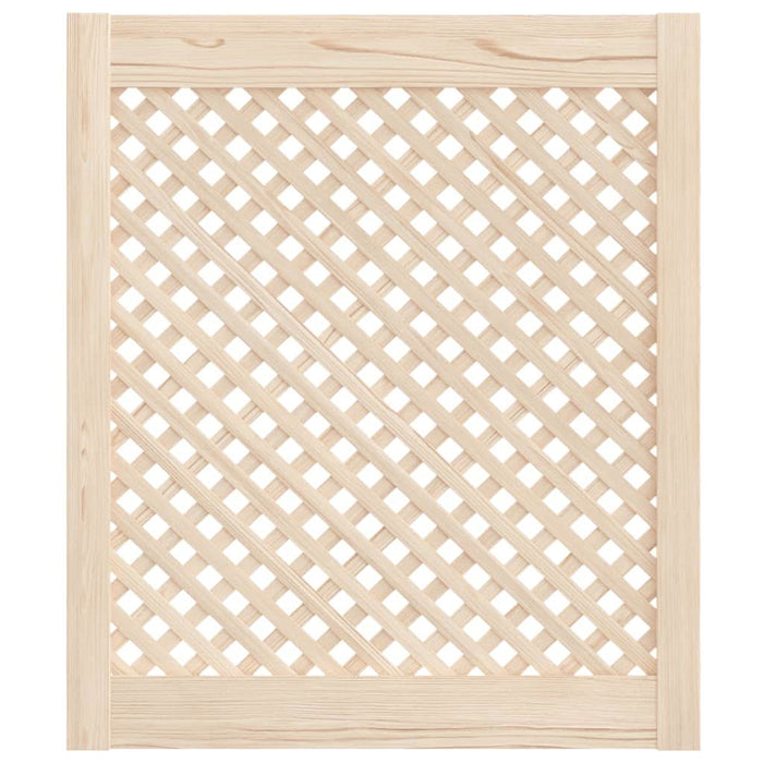 Uși de dulap cu zăbrele 2 buc. 59,5x69 cm, lemn masiv de pin - WALTI WALTI