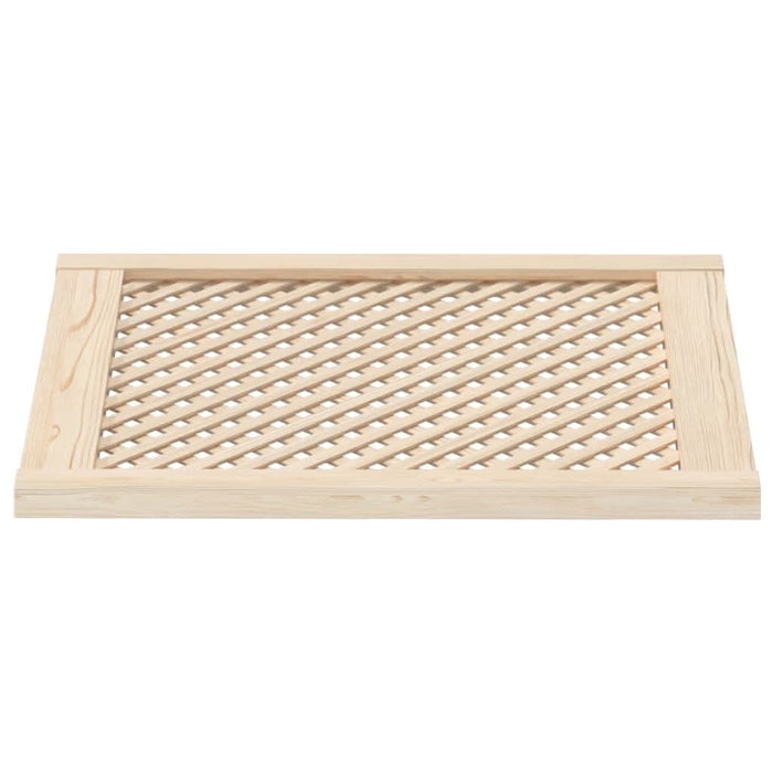 Uși de dulap cu zăbrele 2 buc. 59,5x69 cm, lemn masiv de pin - WALTI WALTI