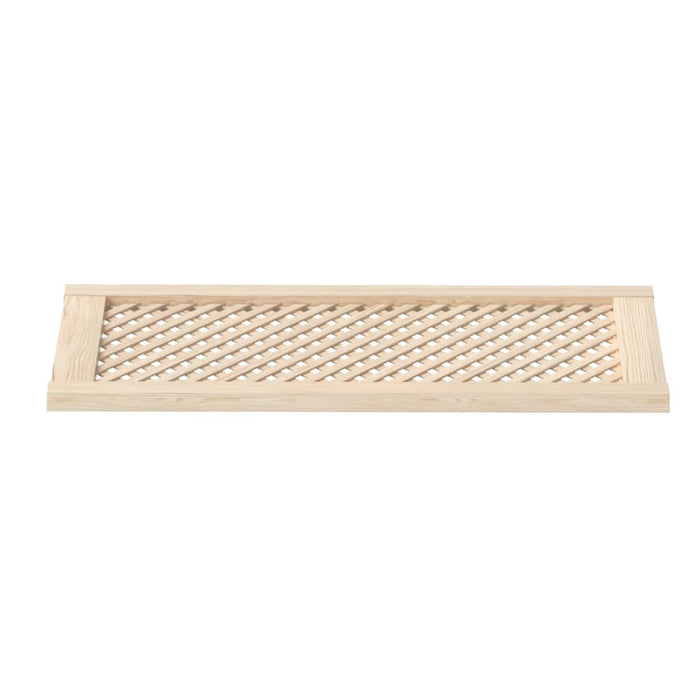 Uși de dulap cu zăbrele 2 buc. 39,5x99 cm, lemn masiv de pin - WALTI WALTI