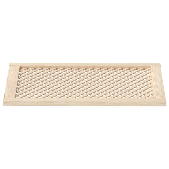 Uși de dulap cu zăbrele 2 buc. 49,5x99 cm, lemn masiv de pin - WALTI WALTI