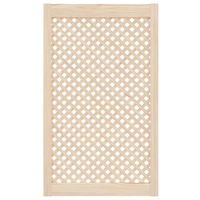 Uși dulap design zăbrele 2 buc. 59,5x99 cm, lemn masiv de pin - WALTI WALTI