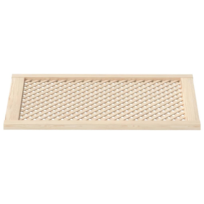 Uși dulap design zăbrele 2 buc. 59,5x99 cm, lemn masiv de pin - WALTI WALTI