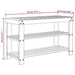 Suport de pantofi cu 3 niveluri, 70x27,5x45 cm, bambus - WALTI WALTI
