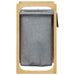 Coș de rufe cu sac gri 32x30x36,5 cm, bambus - WALTI WALTI