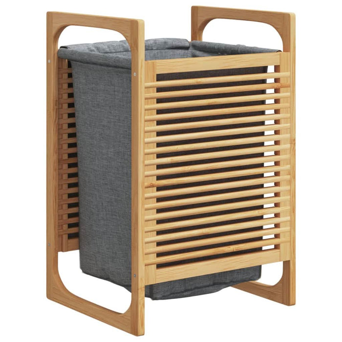 Coș de rufe cu sac gri 32x30x36,5 cm, bambus - WALTI WALTI
