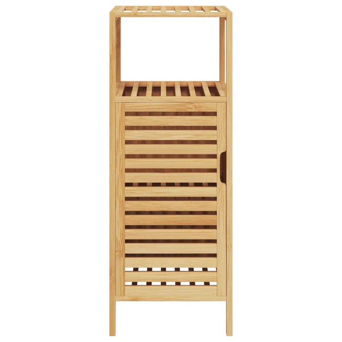 Dulap de baie cu raft, 36x33x87 cm, bambus - WALTI WALTI