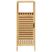 Dulap de baie cu raft, 36x33x87 cm, bambus - WALTI WALTI