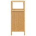 Dulap de baie cu raft, 36x33x87 cm, bambus - WALTI WALTI