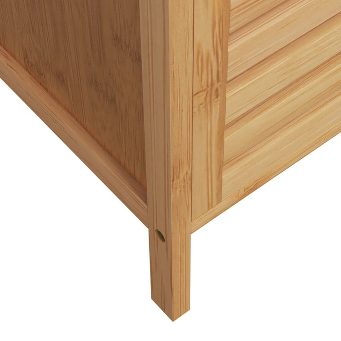 Dulap de baie cu raft, 36x33x87 cm, bambus - WALTI WALTI
