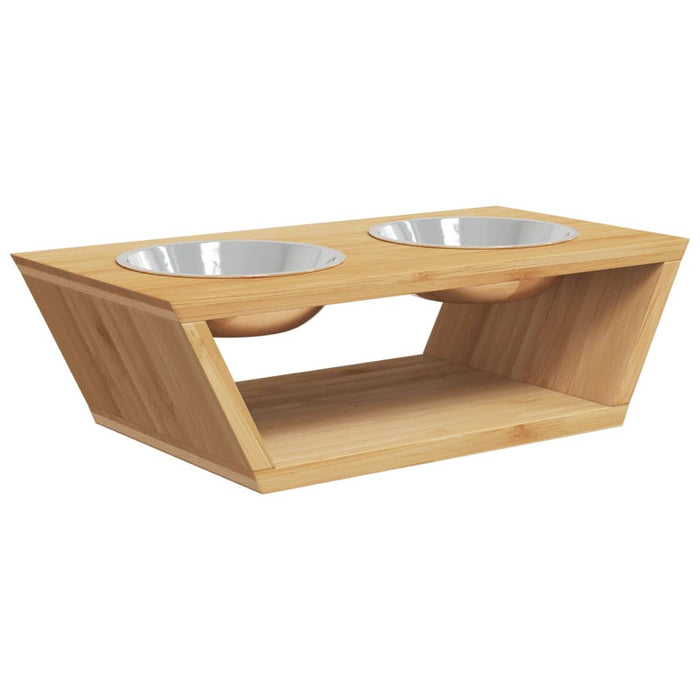 Boluri înălțate pentru câini, 35,5x18x10,5 cm, bambus - WALTI WALTI