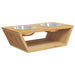Boluri înălțate pentru câini, 35,5x18x10,5 cm, bambus - WALTI WALTI