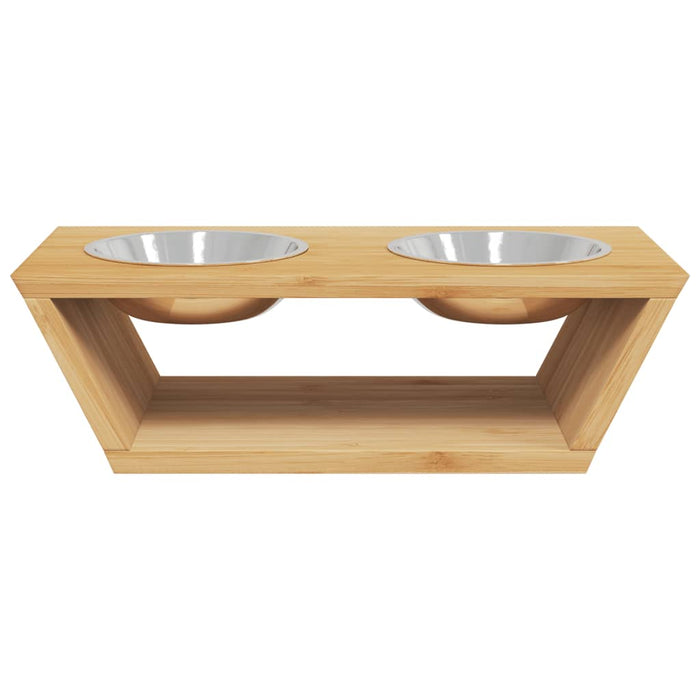 Boluri înălțate pentru câini, 35,5x18x10,5 cm, bambus - WALTI WALTI