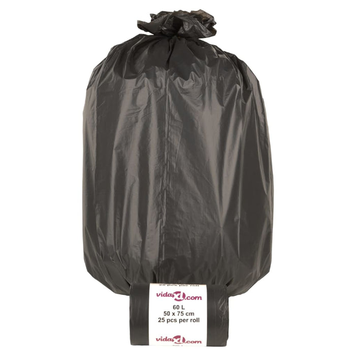 Saci de gunoi 250 buc. negru 60 L - WALTI WALTI