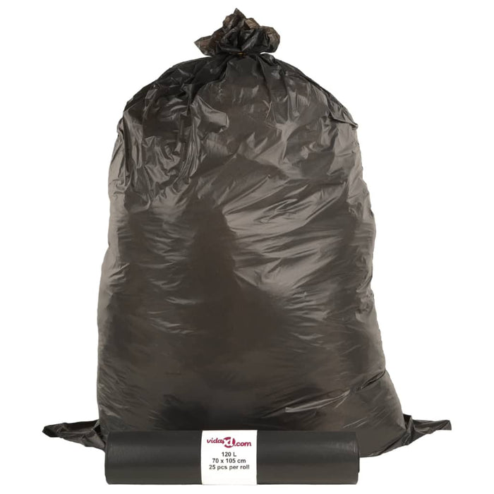 Saci de gunoi 250 buc. negru 120 L - WALTI WALTI