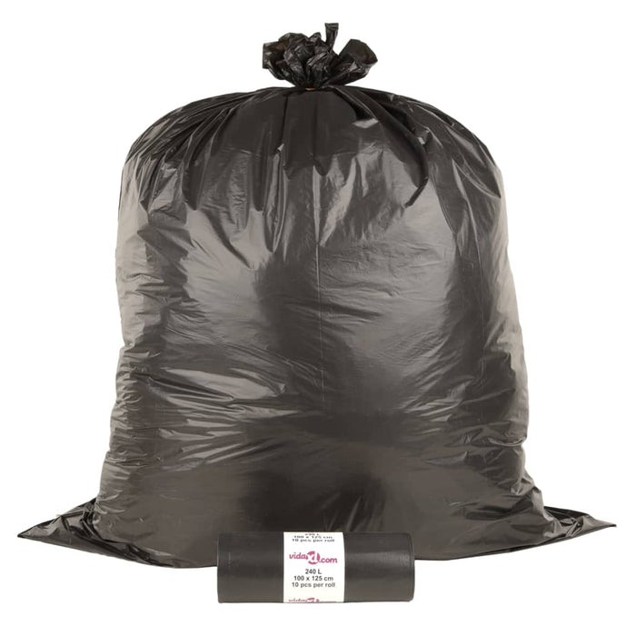Saci de gunoi 150 buc. negru 240 L - WALTI WALTI