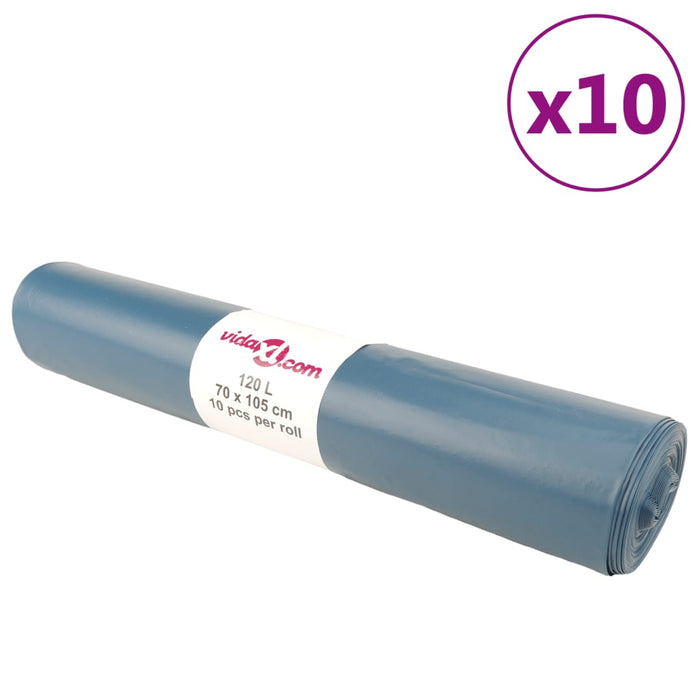Saci de gunoi 100 buc. albastru 120 L - WALTI WALTI
