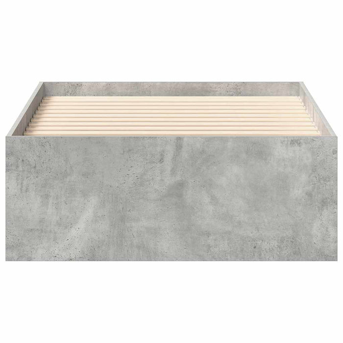 Cadru pat, gri beton, 90x200 cm - WALTI WALTI