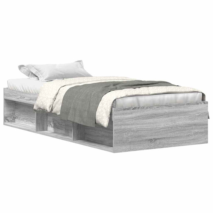 Cadru pat, sonoma gri, 90 x 200 cm - WALTI WALTI