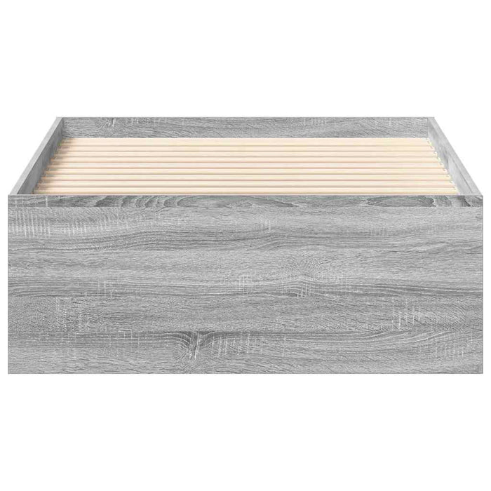Cadru pat, sonoma gri, 90 x 200 cm - WALTI WALTI