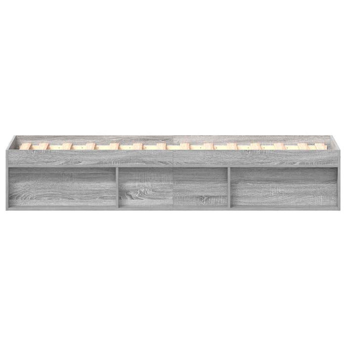 Cadru pat, sonoma gri, 90 x 200 cm - WALTI WALTI