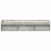 Cadru de pat, gri beton, 100x200 cm - WALTI WALTI