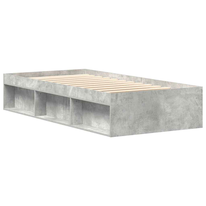 Cadru de pat, gri beton, 100x200 cm - WALTI WALTI