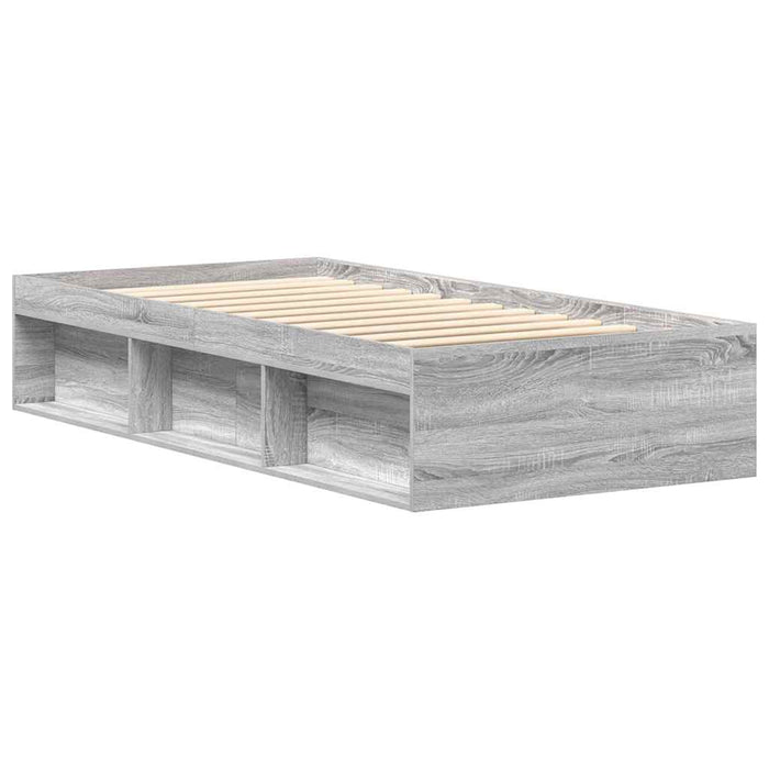 Cadru pat, sonoma gri, 100x200 cm - WALTI WALTI