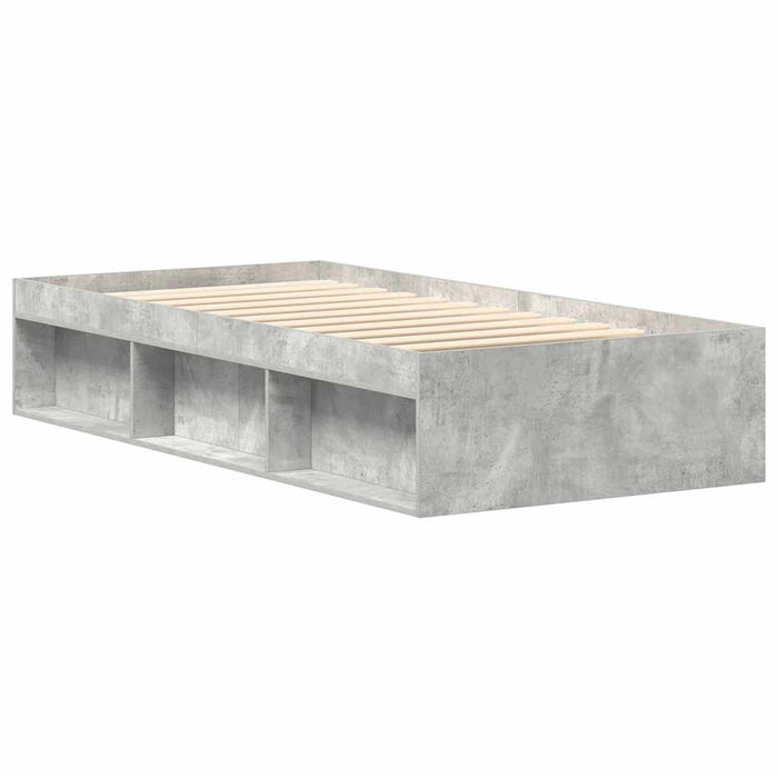 Cadru pat, gri beton, 90x190 cm - WALTI WALTI