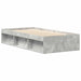 Cadru pat, gri beton, 90x190 cm - WALTI WALTI