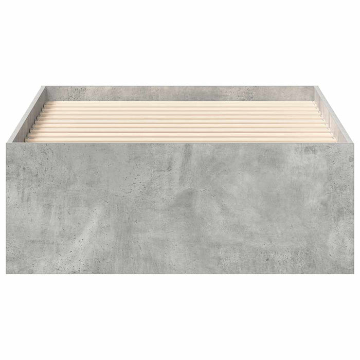 Cadru pat, gri beton, 90x190 cm - WALTI WALTI