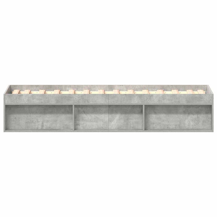 Cadru pat, gri beton, 90x190 cm - WALTI WALTI