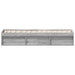 Cadru de pat mic single, sonoma gri, 75x190 cm - WALTI WALTI