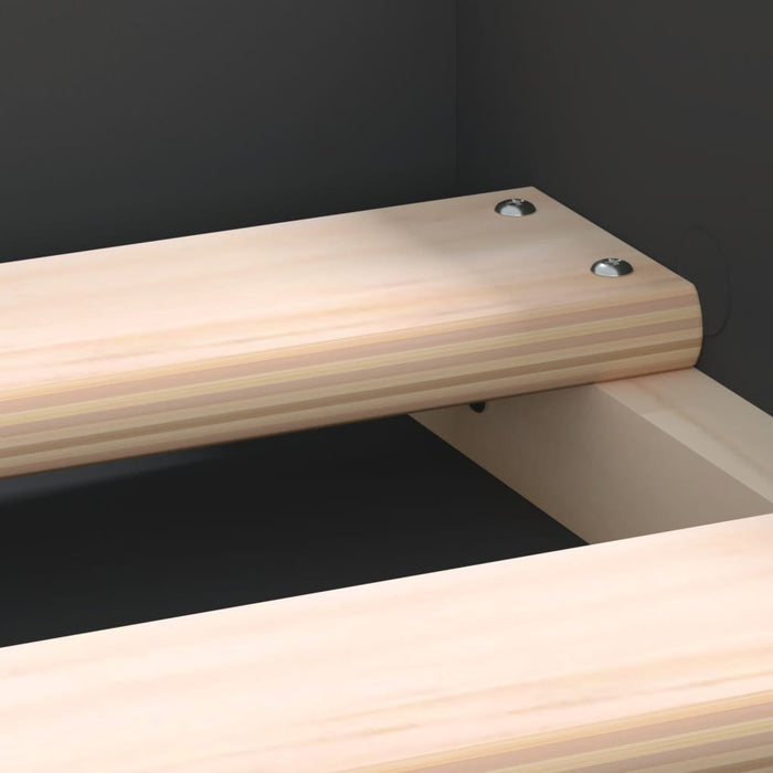 Cadru de pat King Size, negru, 150x200 cm - WALTI WALTI