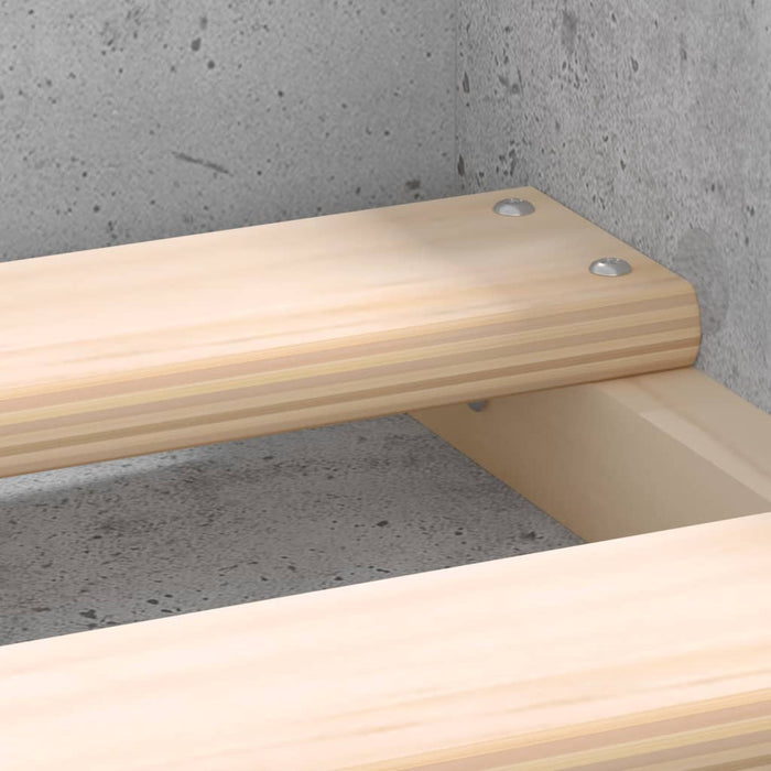 Cadru de pat king size, gri beton, 150x200 cm - WALTI WALTI