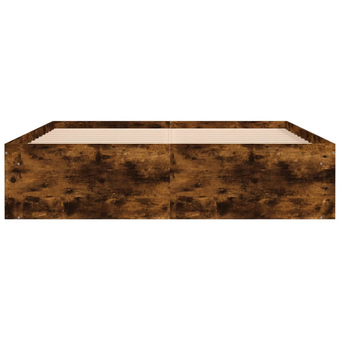 Cadru de pat King Size, stejar fumuriu, 150x200 cm - WALTI WALTI