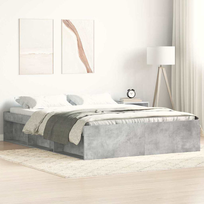 Cadru de pat, gri beton, 160x200 cm - WALTI WALTI