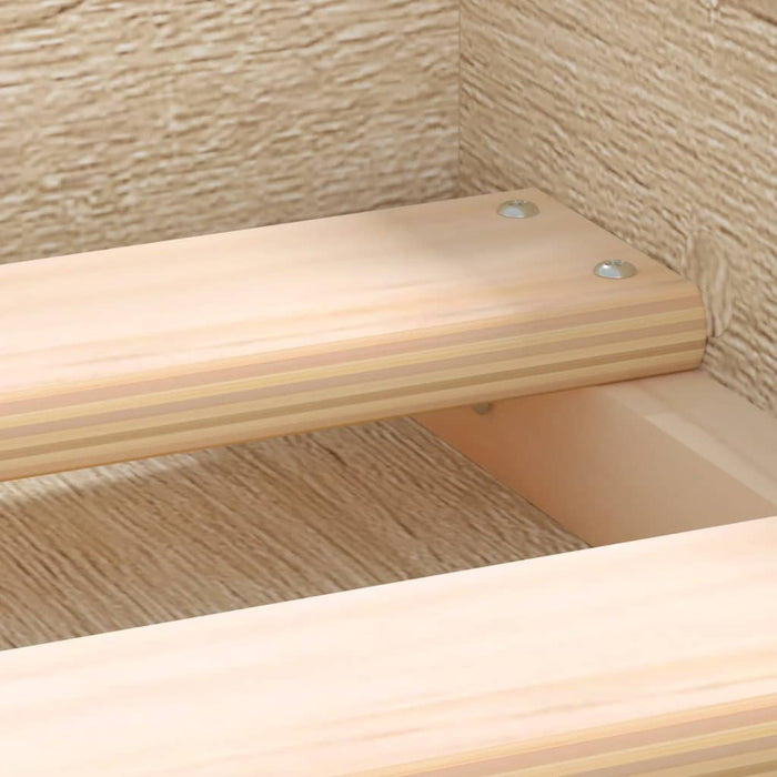 Cadru pat, stejar sonoma, 180x200 cm, Super King Size - WALTI WALTI