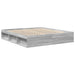 Cadru pat, gri sonoma, 180x200 cm, Super King Size - WALTI WALTI