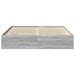 Cadru pat, gri sonoma, 180x200 cm, Super King Size - WALTI WALTI