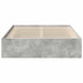 Cadru de pat, gri beton, 140x190 cm - WALTI WALTI