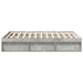 Cadru de pat dublu, gri beton, 135x190 cm - WALTI WALTI