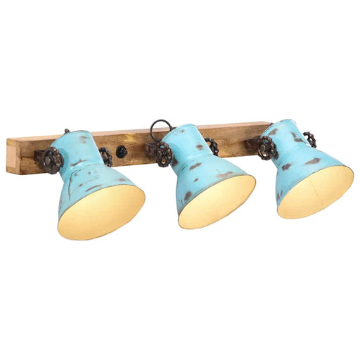 Lampă de perete 25 W, albastru uzat, 65x25 cm, E27 - WALTI WALTI