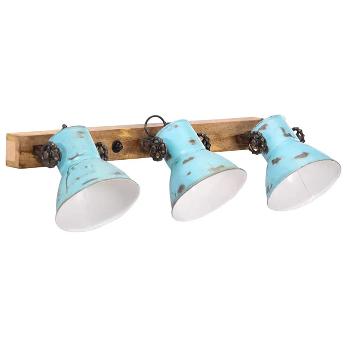 Lampă de perete 25 W, albastru uzat, 65x25 cm, E27 - WALTI WALTI