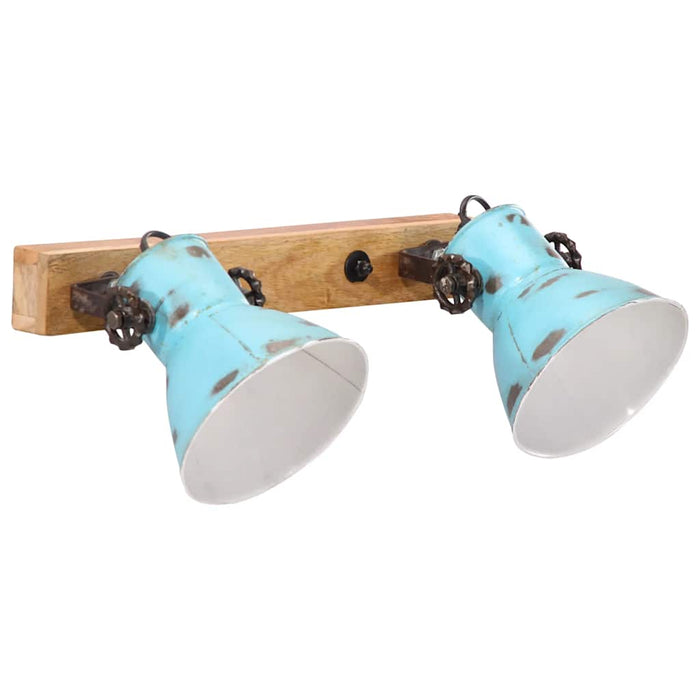 Lampă de perete 25 W, albastru uzat, 45x25 cm, E27 - WALTI WALTI