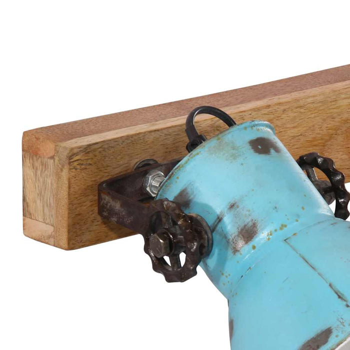Lampă de perete 25 W, albastru uzat, 45x25 cm, E27 - WALTI WALTI