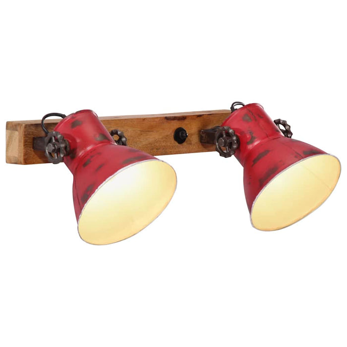 Lampă de perete 25 W, roșu uzat, 45x25 cm, E27 - WALTI WALTI