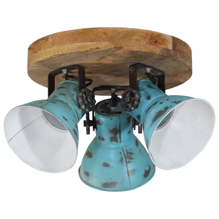 Lampă de tavan 25 W, albastru uzat, 35x35x25 cm, E27 - WALTI WALTI